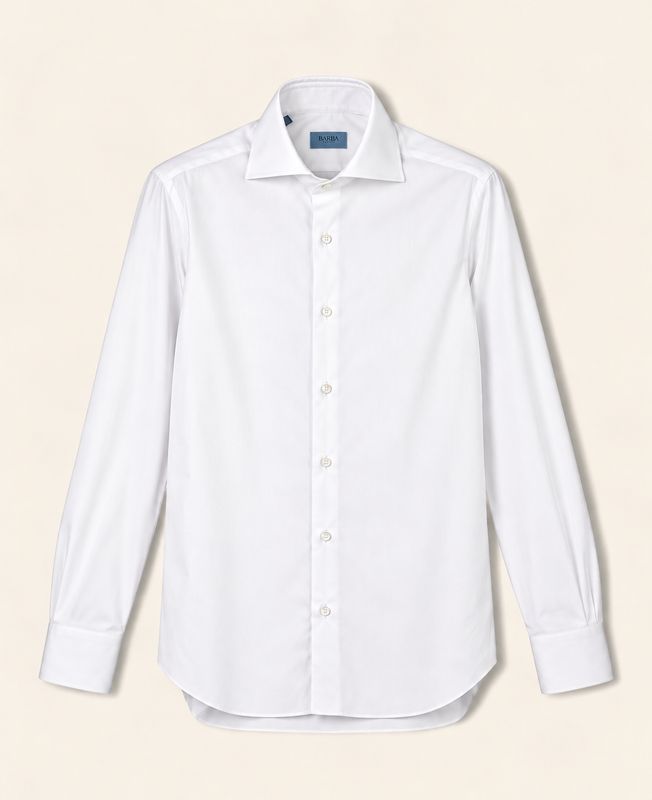 Barba Napoli – BActive Superstretch Overhemd | Wit