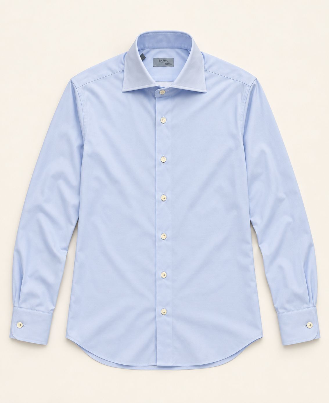 Barba Napoli – BActive Superstretch Overhemd | Lichtblauw