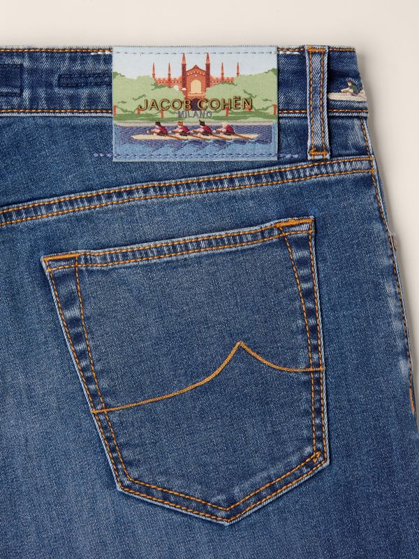 Jacob Cohën – Bard Jeans | Medium Blue | Back to School Capsule | Special Edition