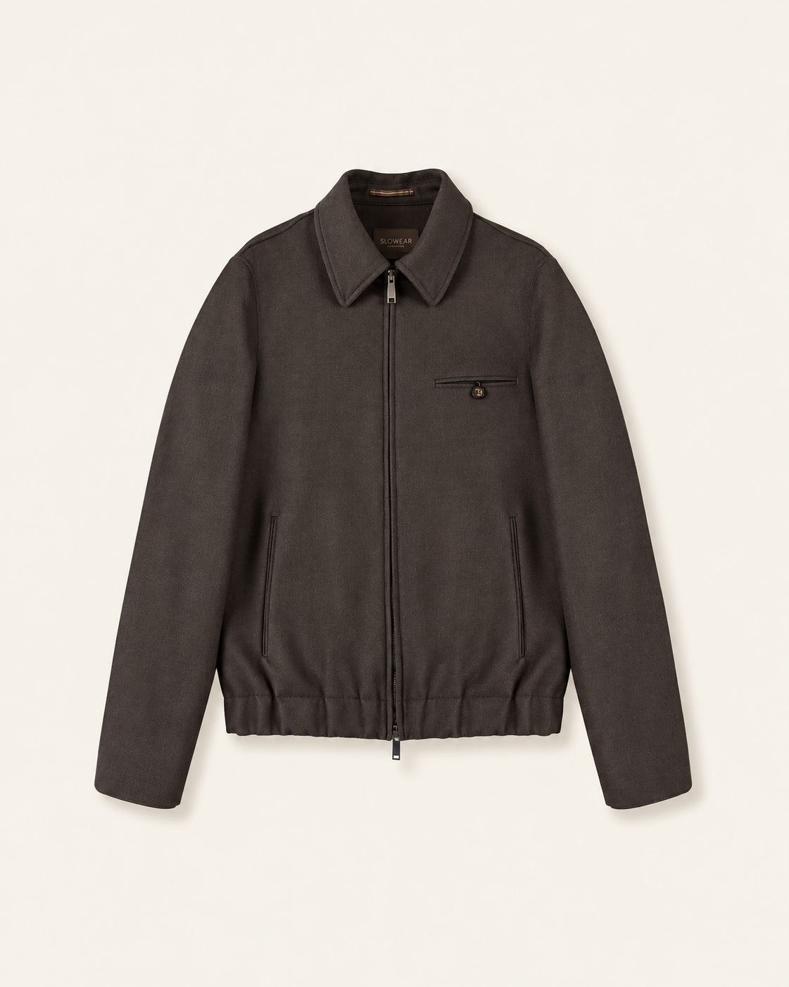 Slowear – Montedoro Wollen Bomber | Chocolat Brown