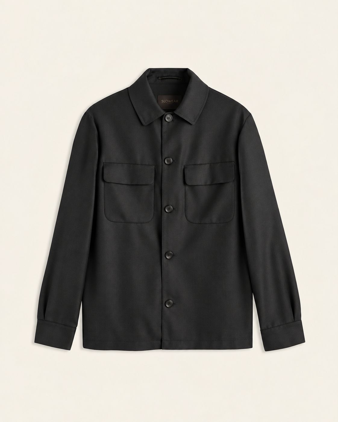 Slowear –Overshirt Suit  | Black Wool
