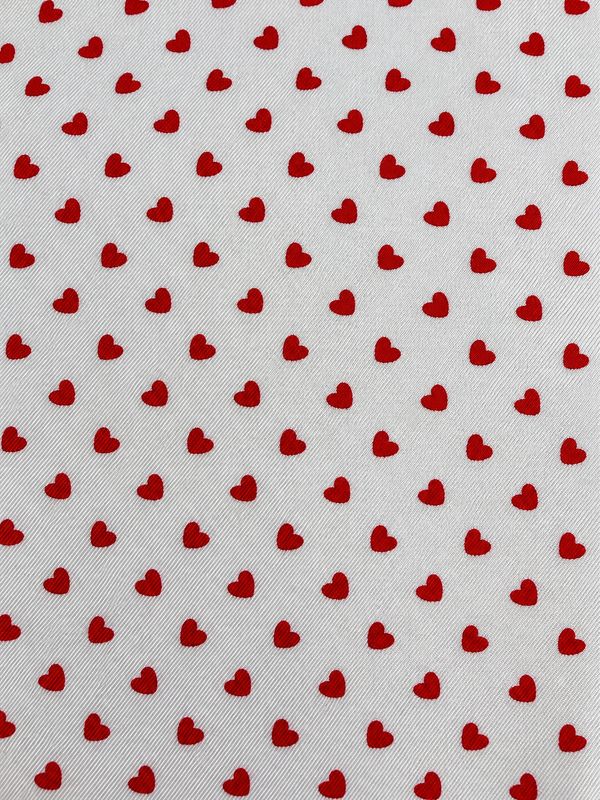 FEFÉ – Pochet Hartjes | Wit &amp; Rood
