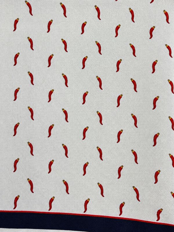 FEFÉ – Pochet Lucky Horn | Wit &amp; Rood