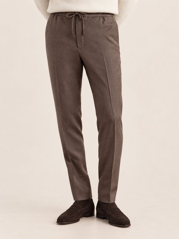 Slowear – Pattern 54 Wollen Broek | Donkerbruin