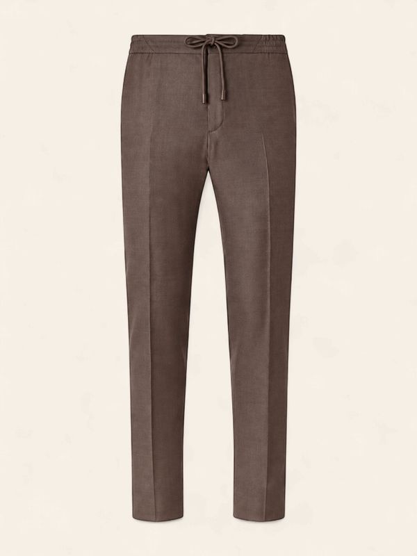 Slowear – Pattern 54 Wollen Broek | Donkerbruin