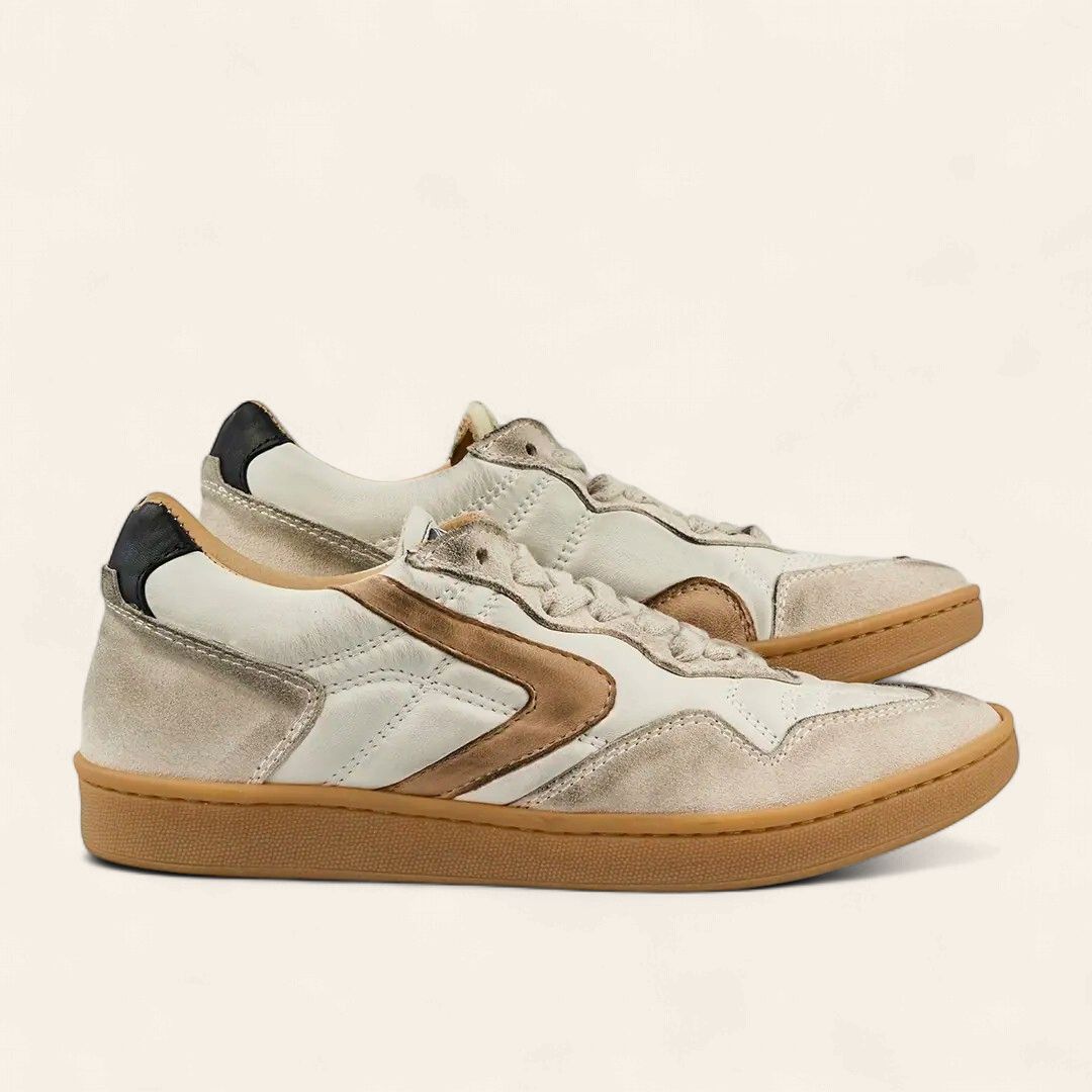 Valsport – Super Five Cream sneaker | Cream/Brown/Black