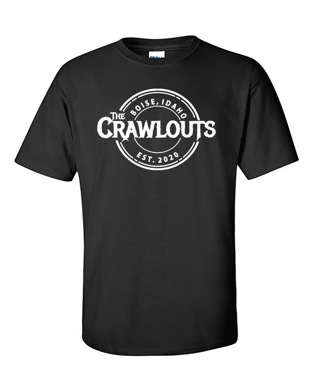 The Crawlouts Circle Black T-Shirt