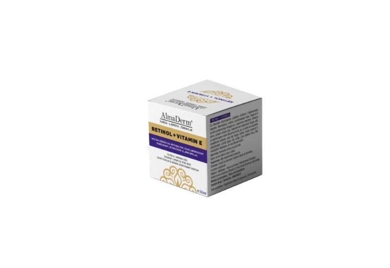 AlmaDerm Retinol + Vitamin E noćna krema  50ml