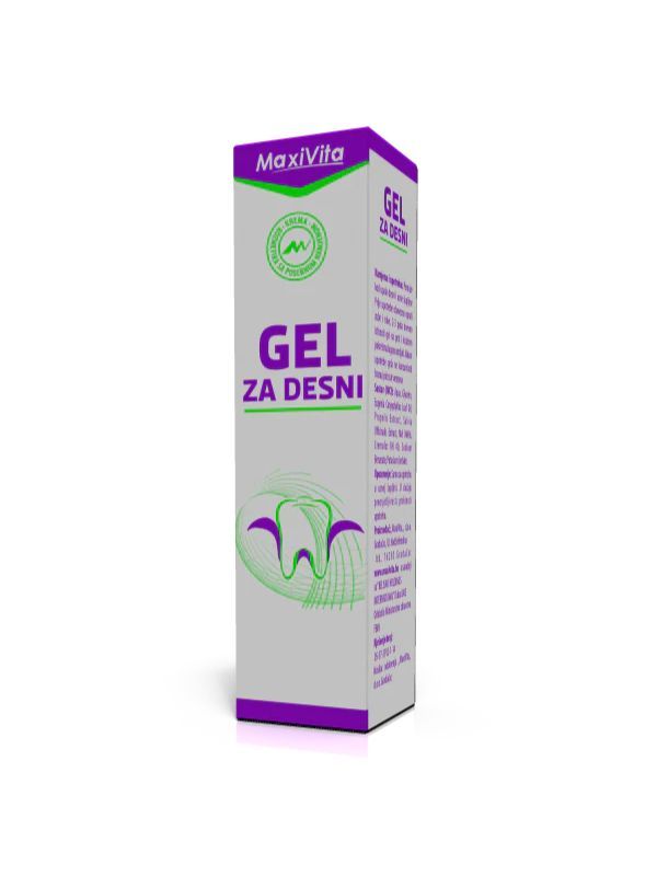MaxiVita Gel za desni 50 ml