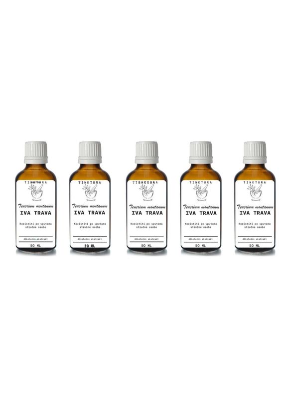 Tinktura od ive trave /Teucrium montanum/ 50 ml - 5 komada