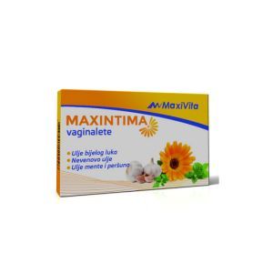 MaxiVita Maxintima vaginalete 5 supozitorija