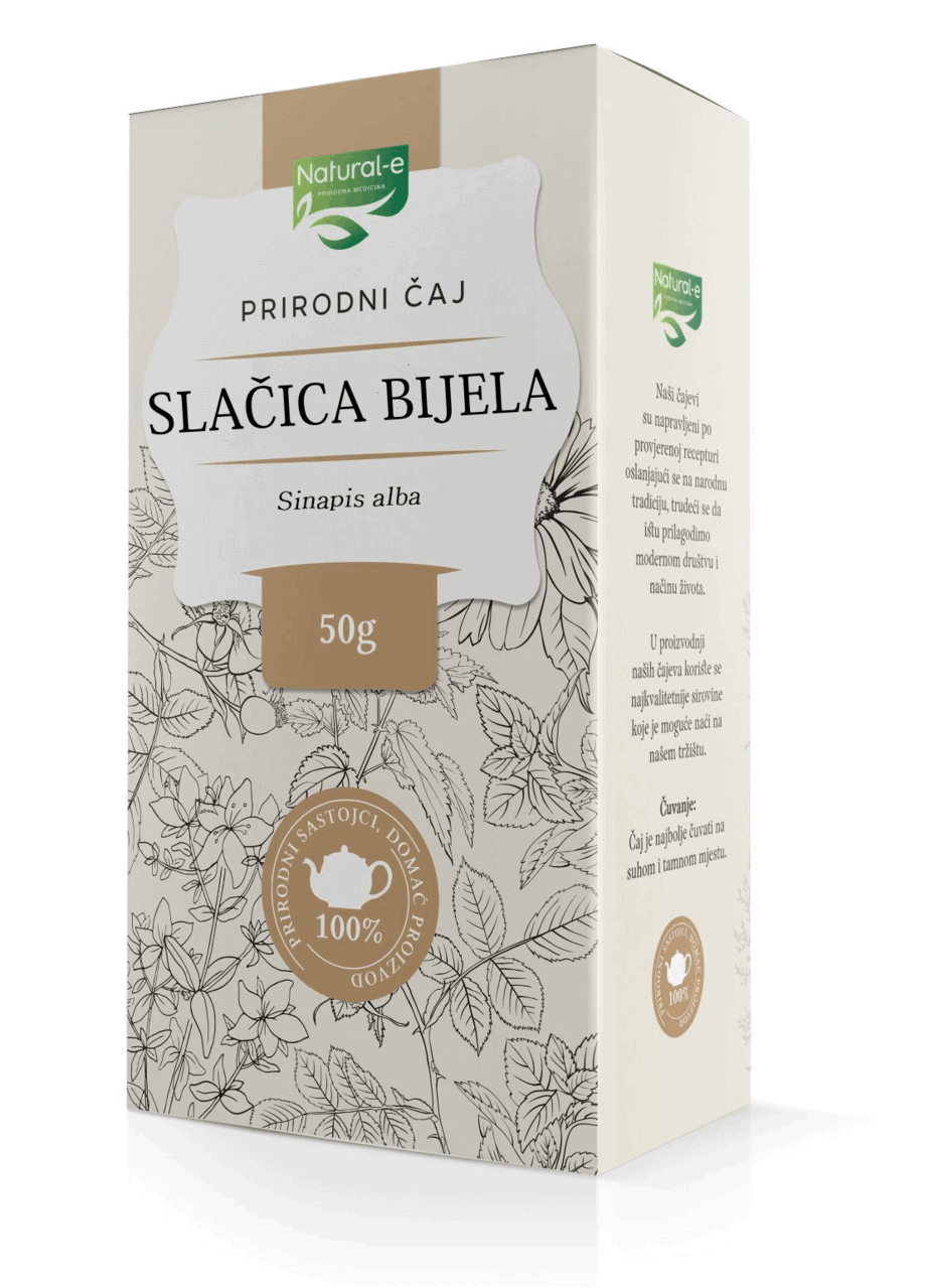 Čaj od gorušice ili slačice bijele sjeme čaj /Sinapis alba/ 50 g