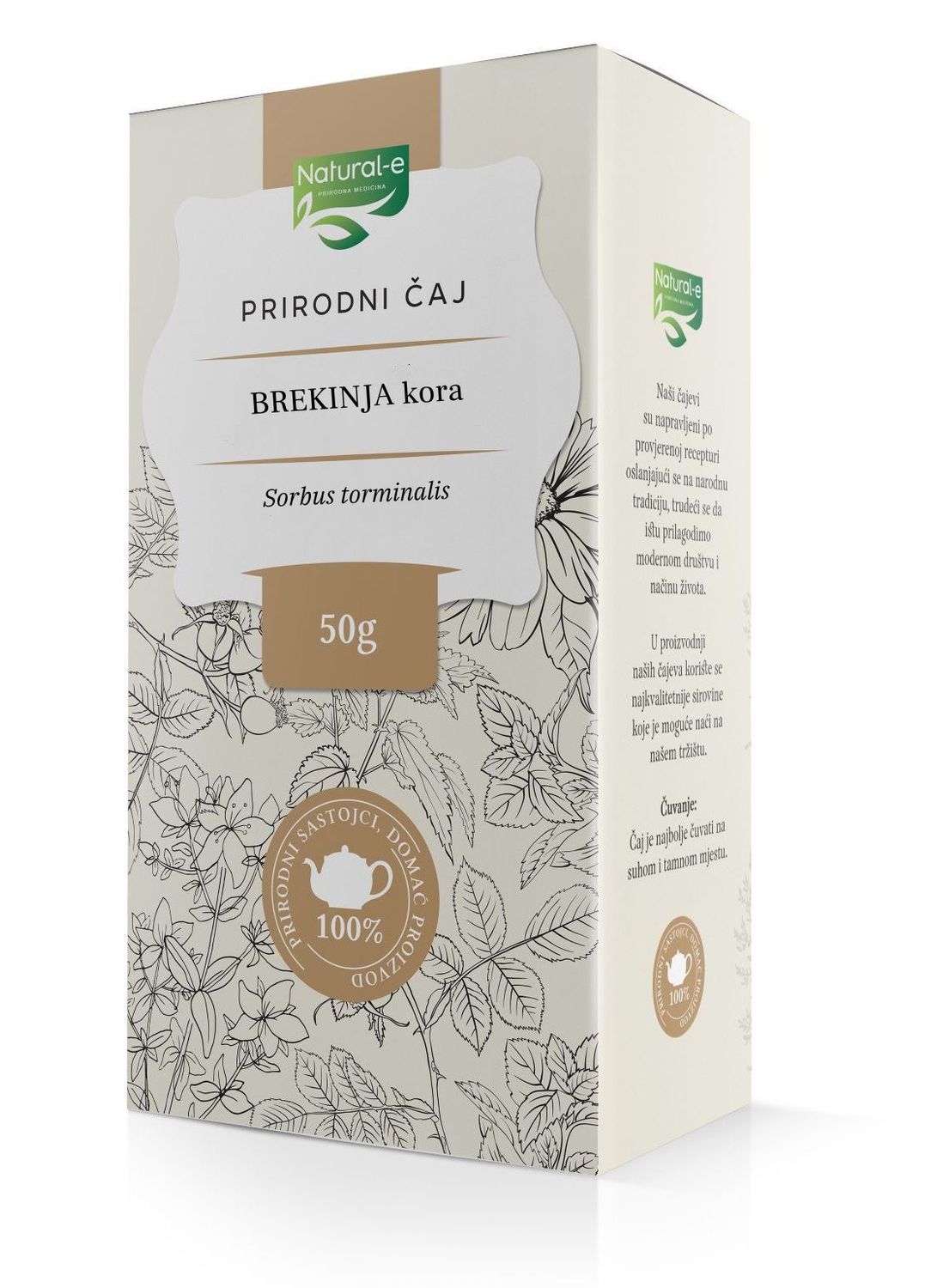 Čaj od brekinje kore /Sorbus torminalis/ 50g