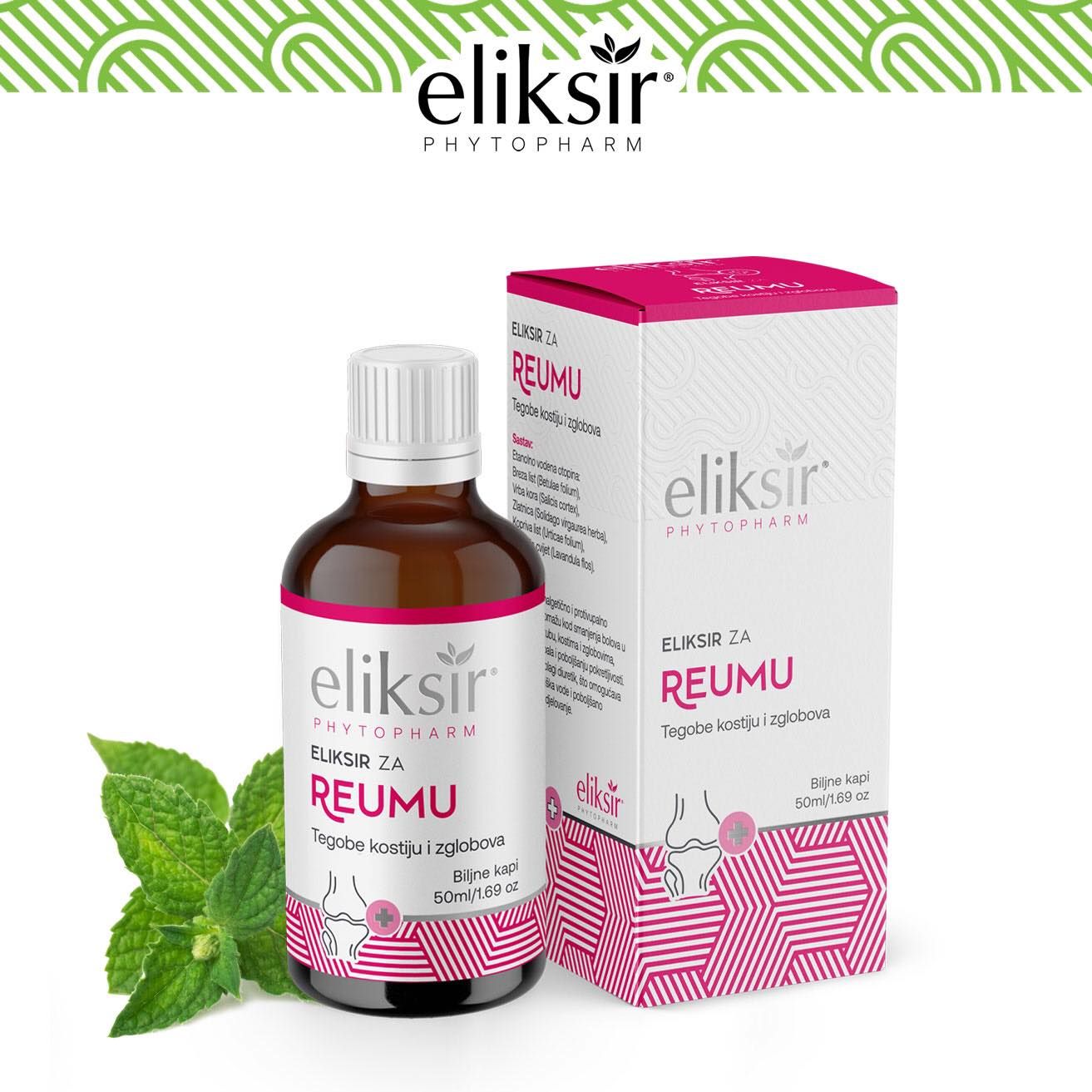 Eliksir za reumu (kičma, kosti i zglobovi) 50ml