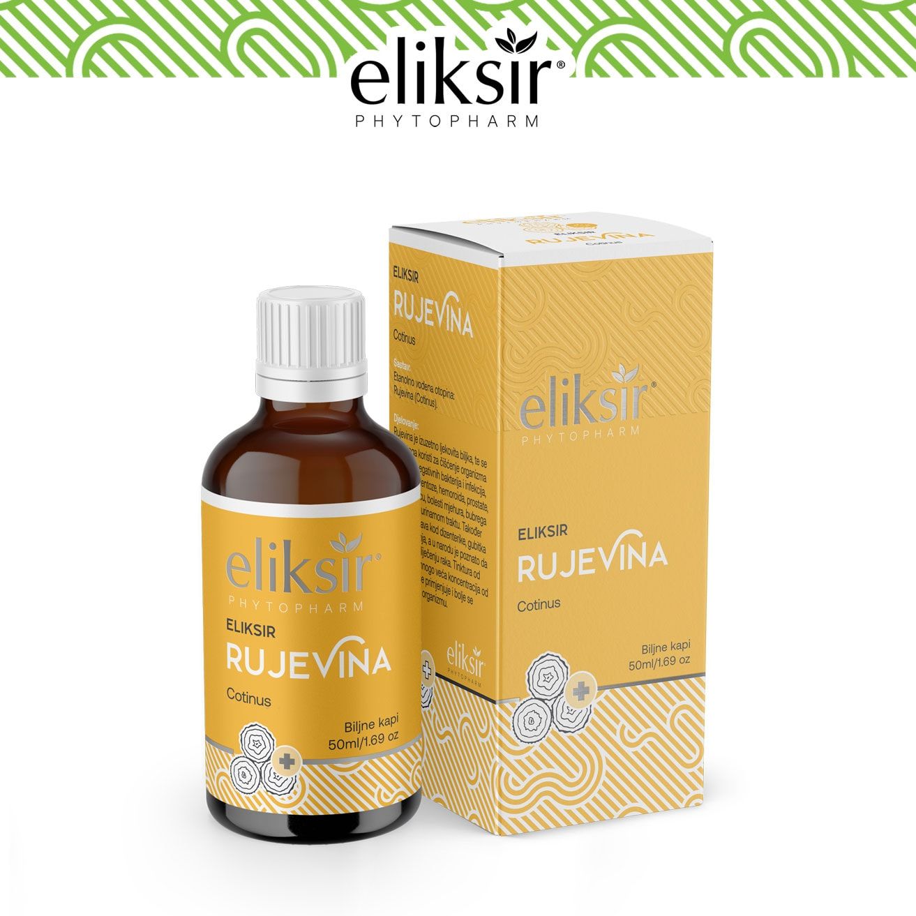Biljne kapi eliksir rujevina 50ml