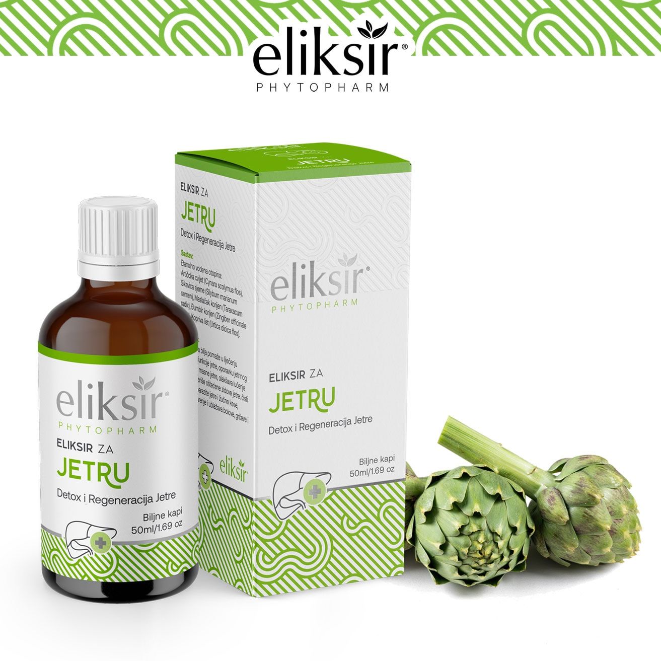 Biljne kapi eliksir za jetru 50ml