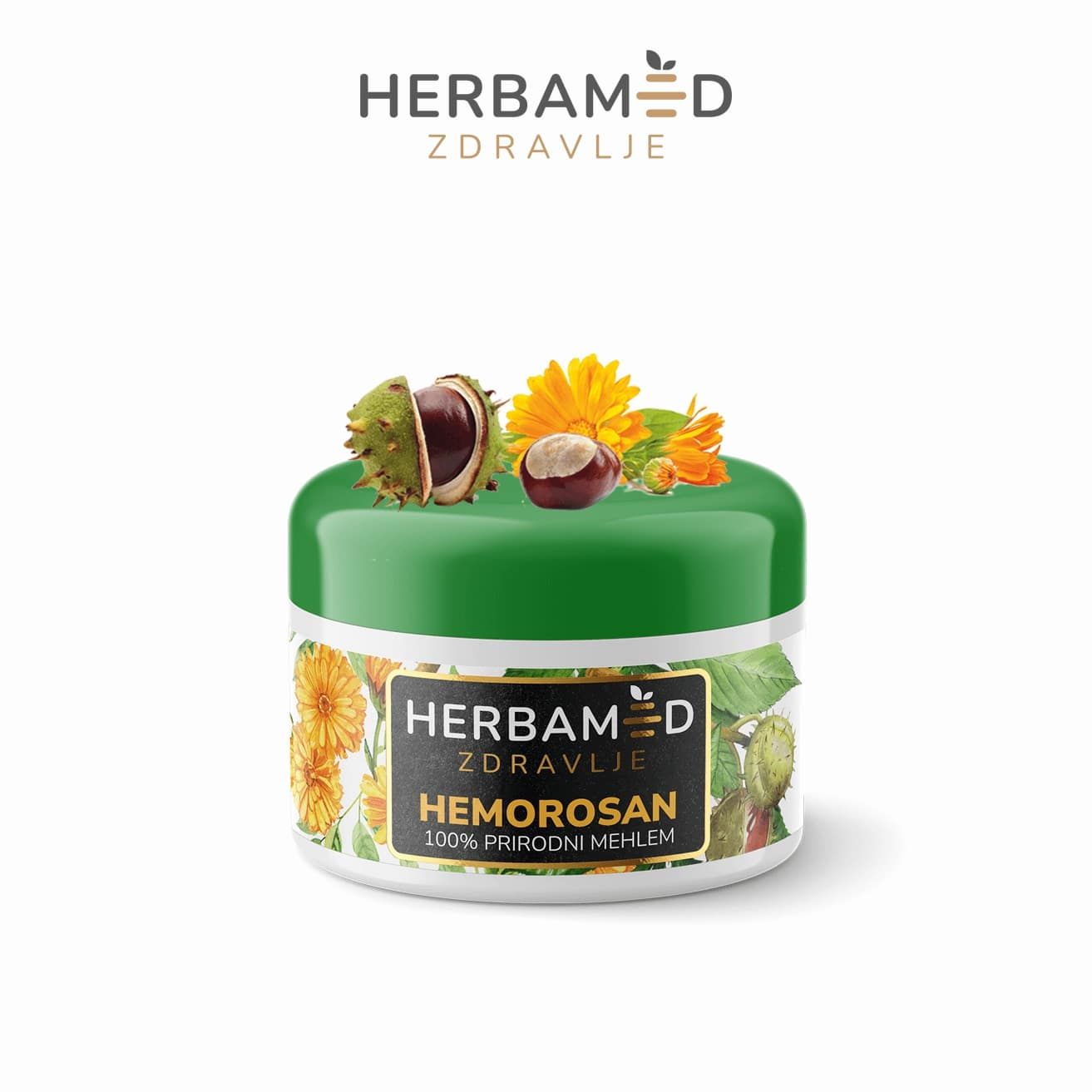 Herbamed Hemorosan mehlem 50g