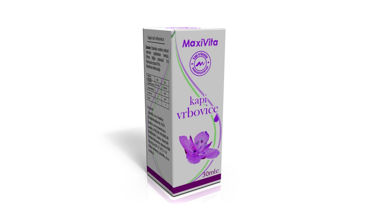 Maxivita Kapi vrbovice 30ml