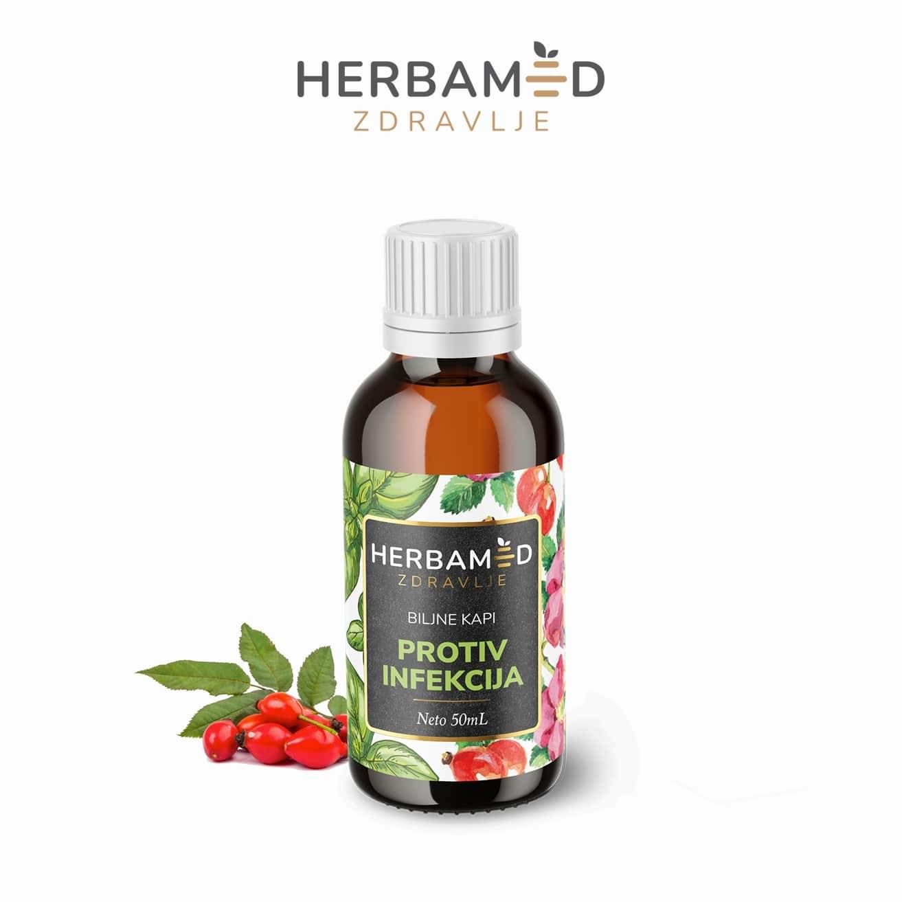 Herbamed kapi protiv infekcija 50 ml