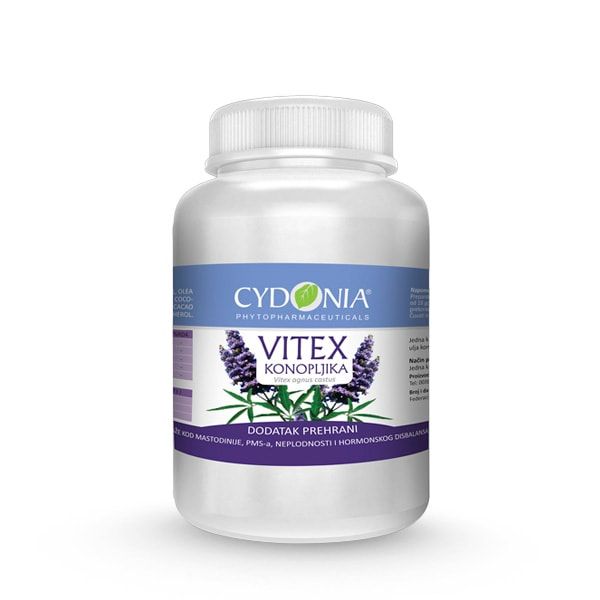 CYDONIA Vitex kapsule – konopljika kapsule 30cps
