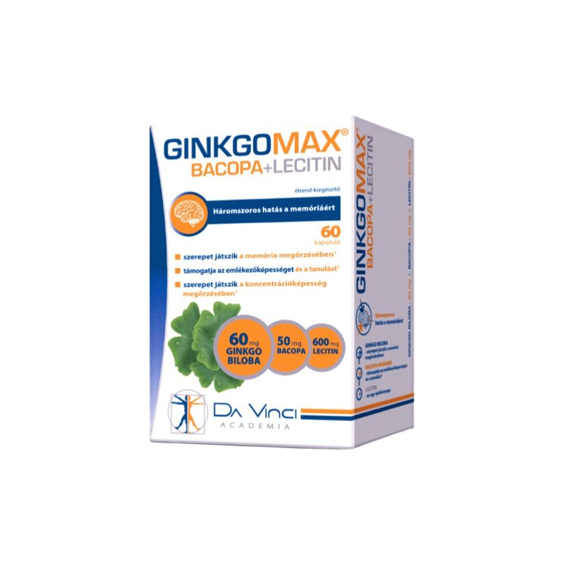Ginkomax+ bacopa+lecitin- 60 tab