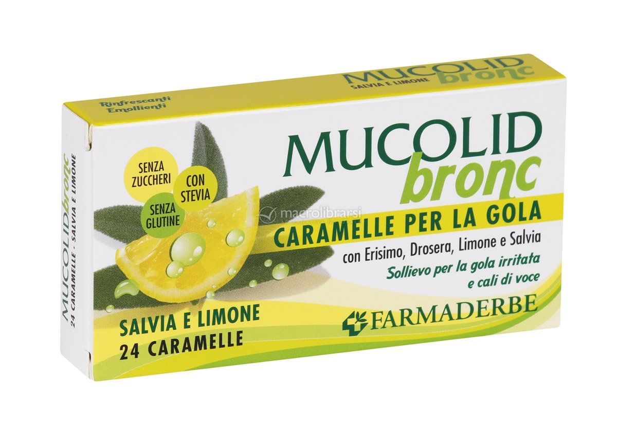 Mucolid bronc kadulja i limun  24 pastile