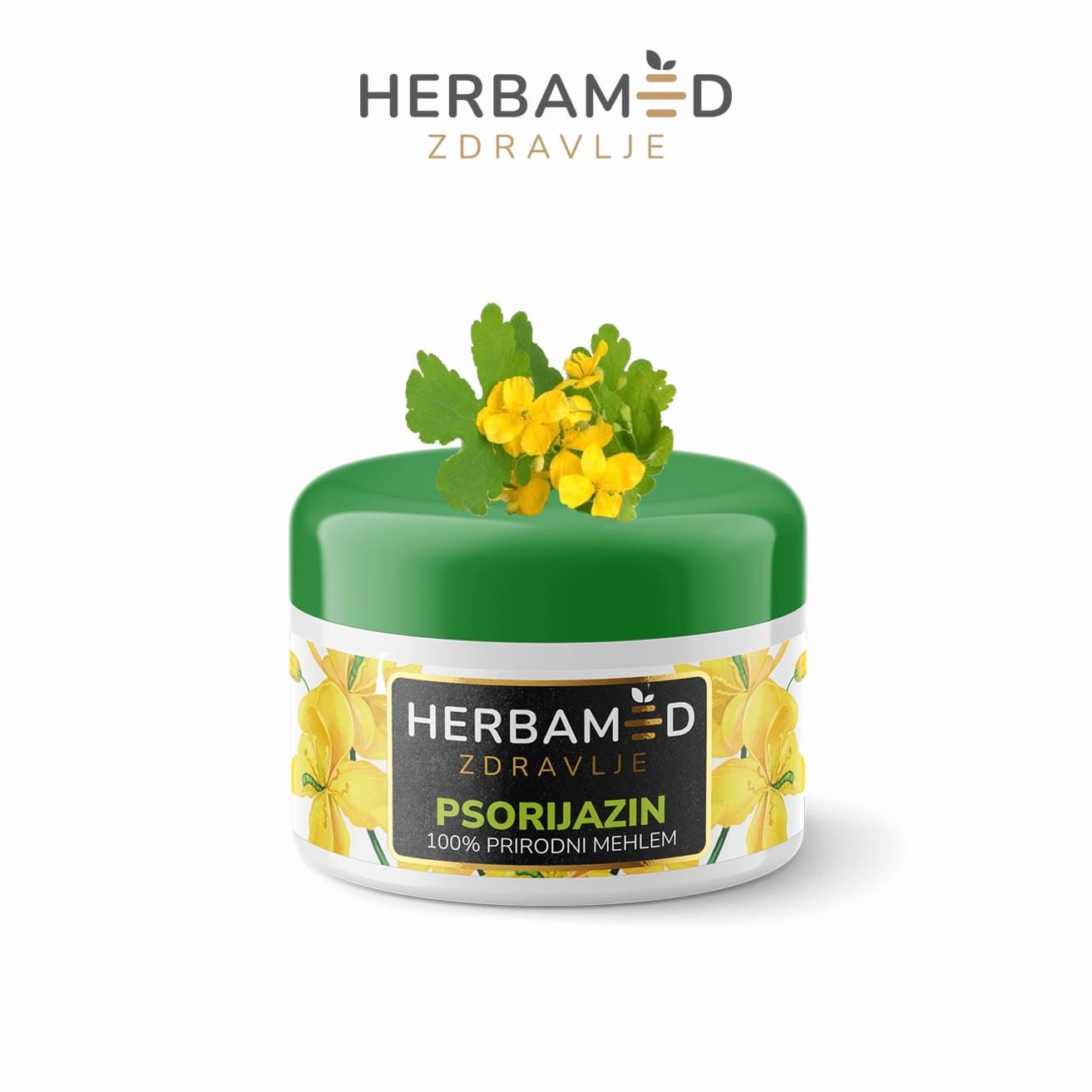 Herbamed Psorijazin mehlem 50g