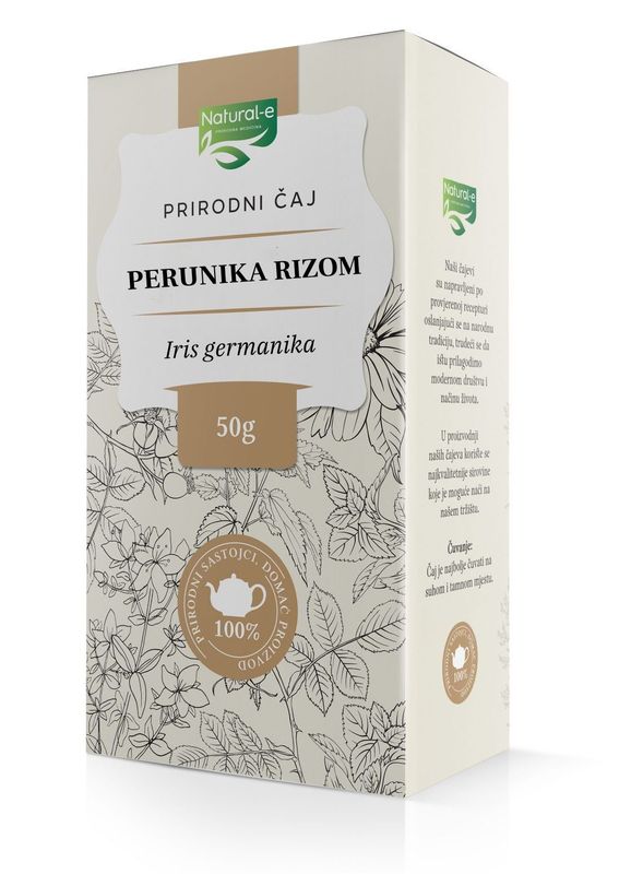 Čaj od rizoma perunike/irisa (Iris germanica) 50g