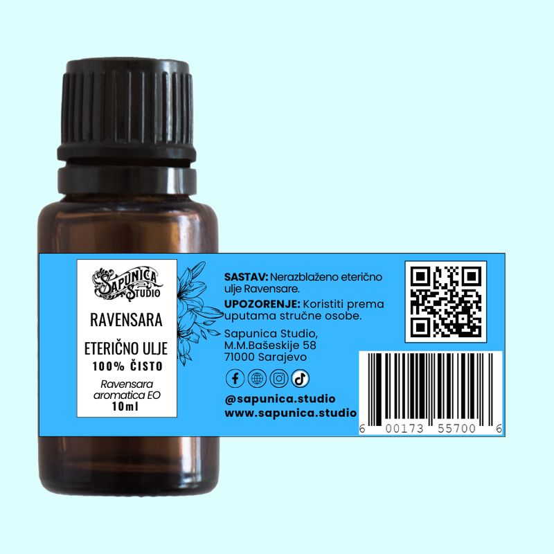Eterično ulje Ravensara - Ravensara aromatica 10 ml