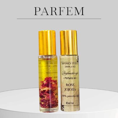 Prirodni Parfem od Ruže i Jojobe- 10ml Roll-On