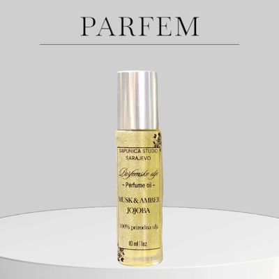 Prirodni Parfem Amber & Musk - 10ml Roll-On