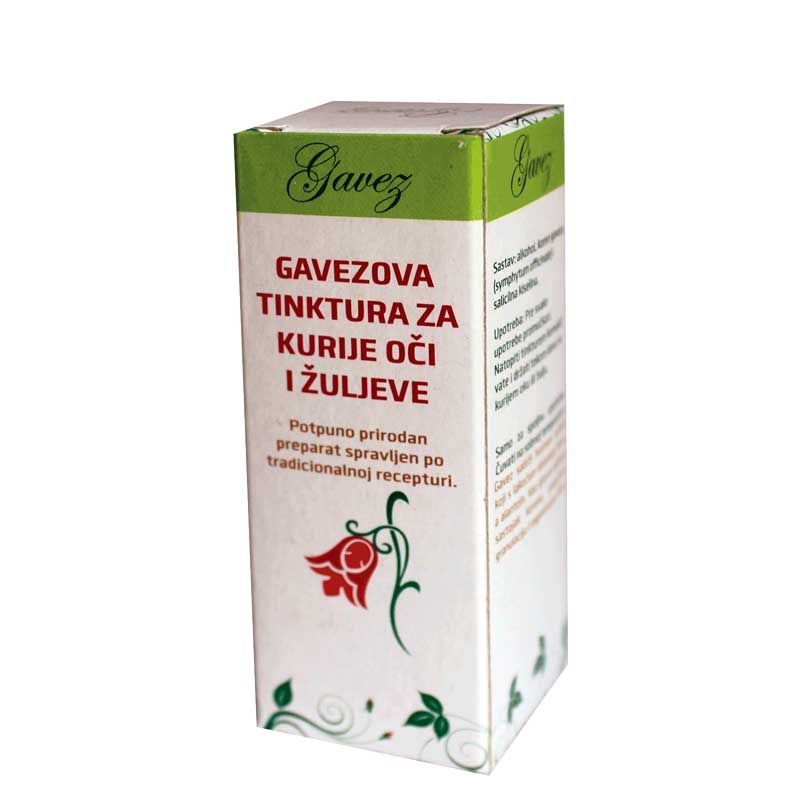 Gavezova  tinktura za kurje oči i žuljeve 50ml