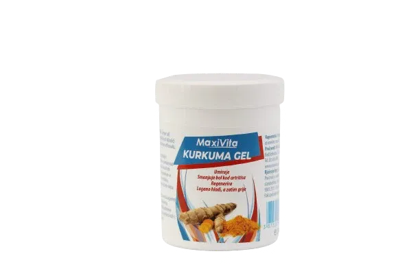 Maxivita Kurkuma gel 125ml