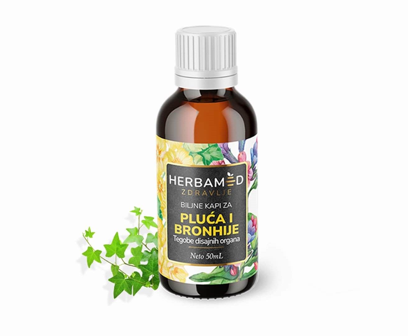 Herbamed kapi za pluća i bronhije 50ml