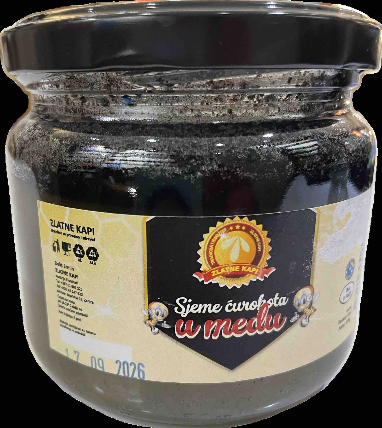 Zlatne kapi Ćurekot u medu 475g