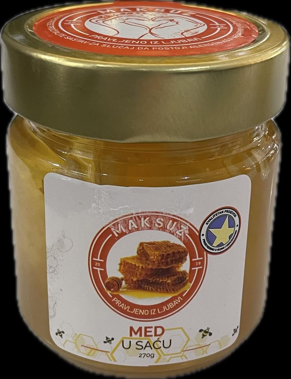 Maksuz saće med 270g