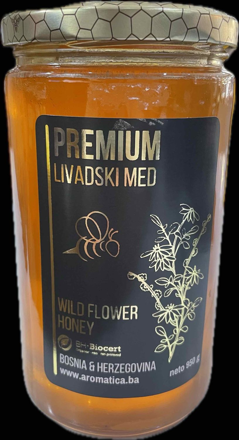 Premium Livadski med 950g