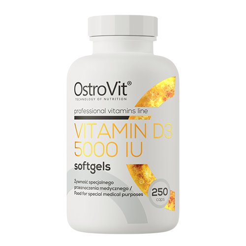 Ostrovit vitamin D3 5000IU 250cps