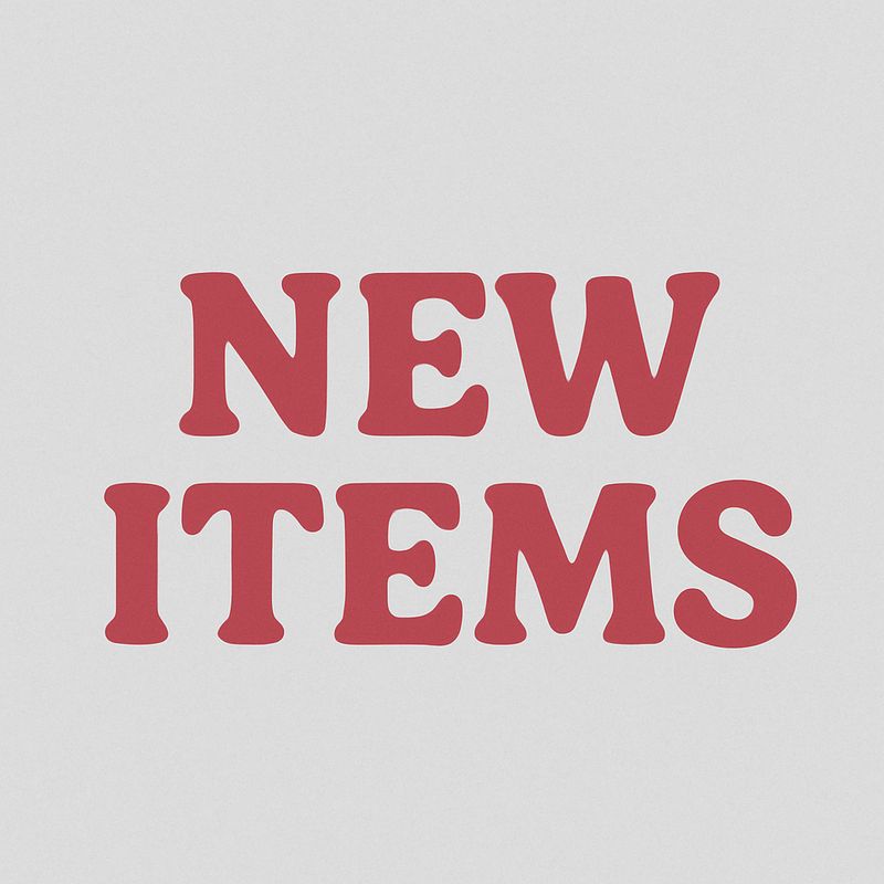 NEW Items