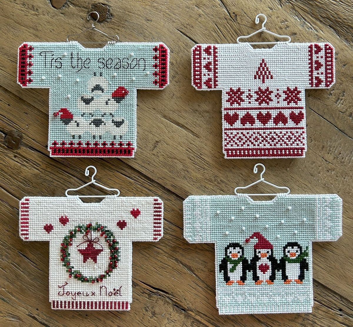 Xmas Jumper - Collection II - Tis the Season, Penguin Party, Scandi Xmas and Joyeux Noel