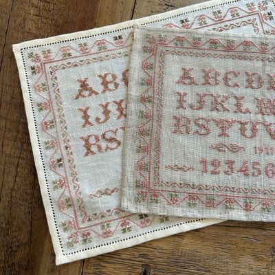 FREE Alphabet Sampler, 1911
