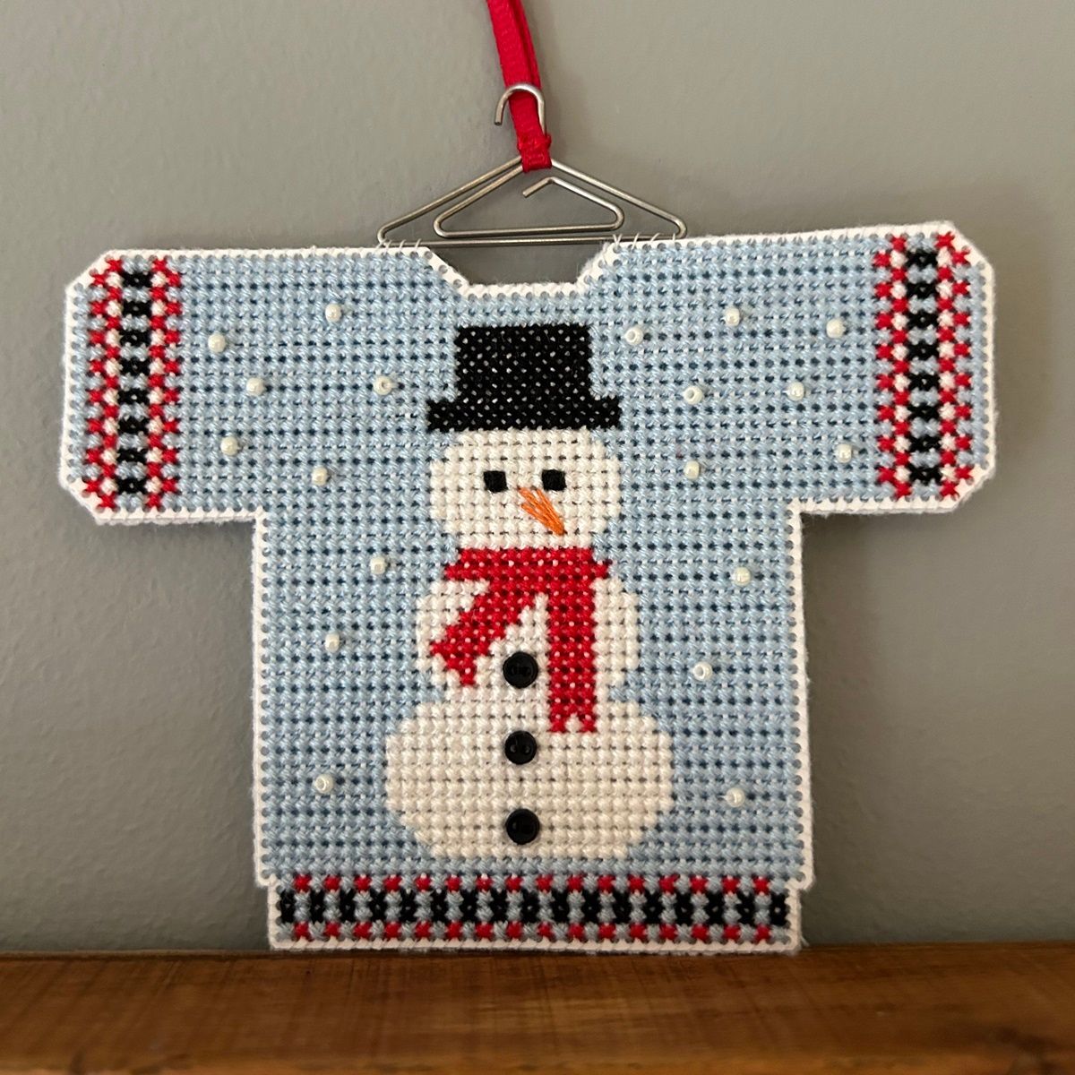 Xmas Jumper - Snowman (PDF Chart and Instructions)