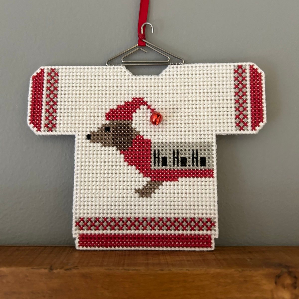 Xmas Jumper - Ho Ho Ho (PDF Chart and Instructions)