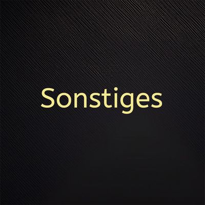 Sonstiges