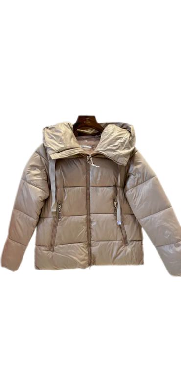 Winterjacke beige