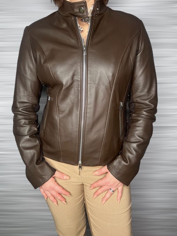 Lederjacke