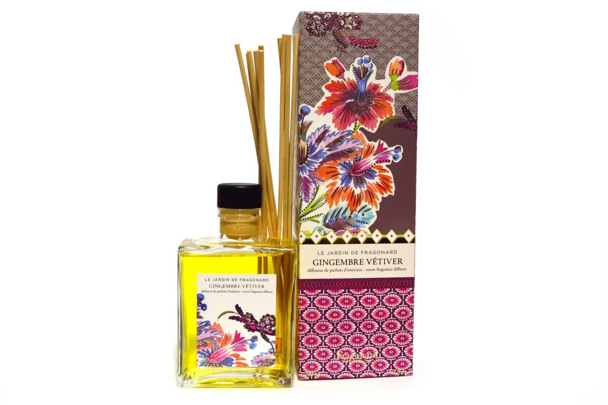 Fragonard’s garden Ginger -Vetiver Aromadiffusor Raumparfüm 200 ml