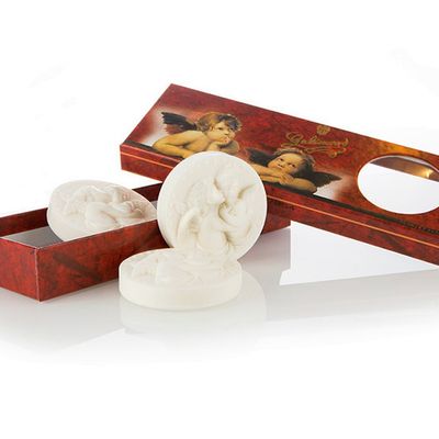 Luxuriöse Parfumierte Seifen in einem Geschenk-Etui Engelmotive Galimard 3 Stück