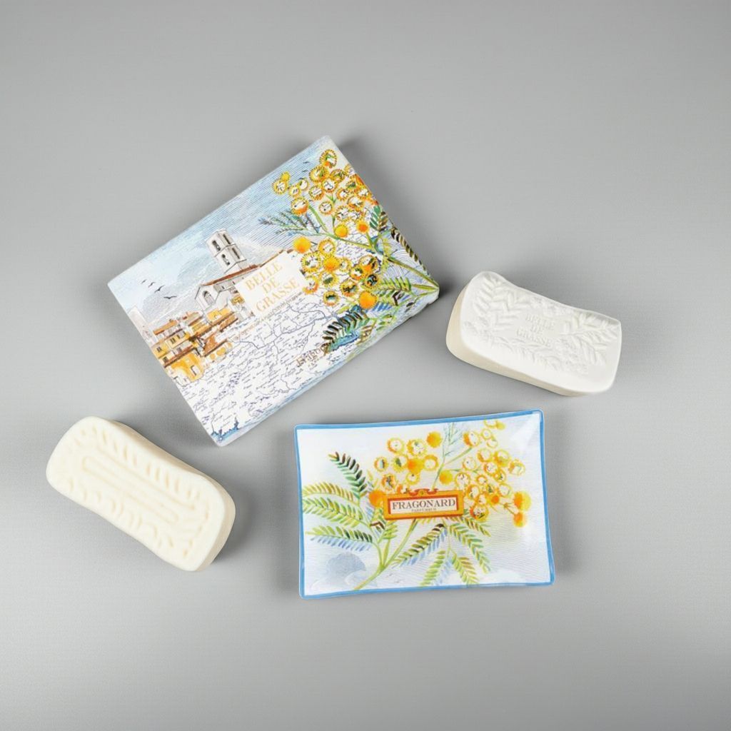Belle de Grasse, Fragonard, Parfümseife mit Seifenschale, 150 g