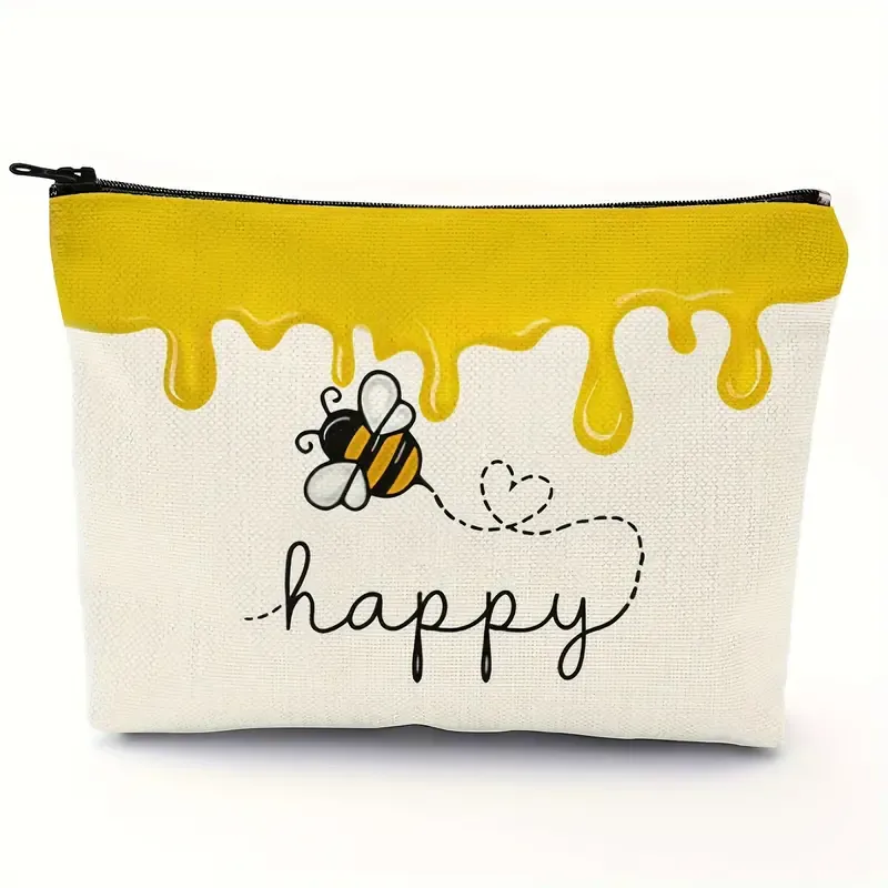 Bee Happy Toiletry Bag